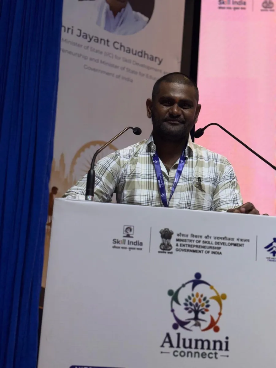 Addressing the NIESBUD Alumni Meet